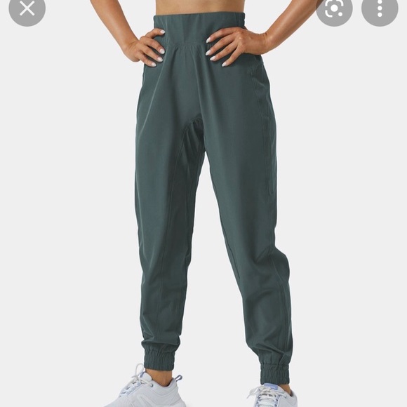 SOLD Halara high waisted elastic joggers slate blue - Picture 1 of 8